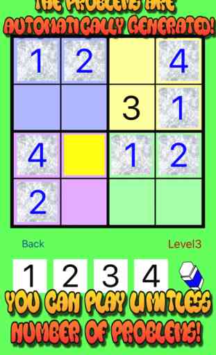 4x4 to 6x6 Easy SUDOKU Puzzle 1