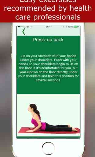 5 Minute workout for the lower back 3