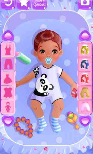 Baby Dress Up - games for girls 3