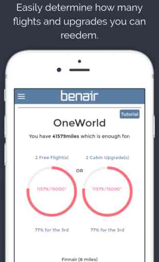 benair - airline frequent flyer program bonus miles tracker 2