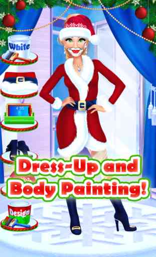 Christmas Face Paint Party - Kids Salon Games 3