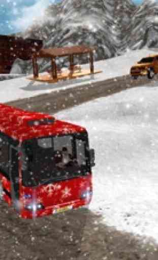Christmas Party Bus Simulator 3D: Tourist ski 2016 3