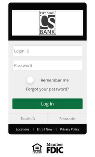 City State Bank Mobile Banking 1