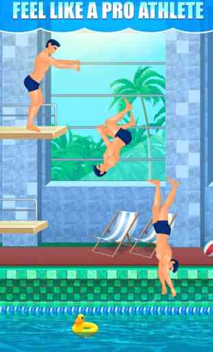 Cliff Flip Diving 2D: Swimming Simulator Full 3