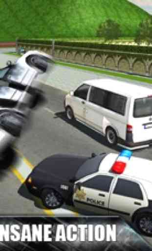 Cop Rob Car Chase & 3D City Driving Simulator 3