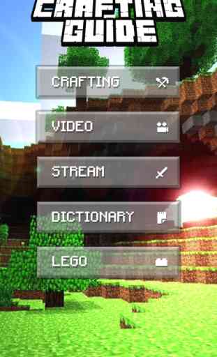 Crafting Guide for Minecraft: craft, video, stream 4