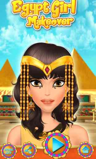 Egypt Princess MakeUp & Salon - Romaa DressUp 4