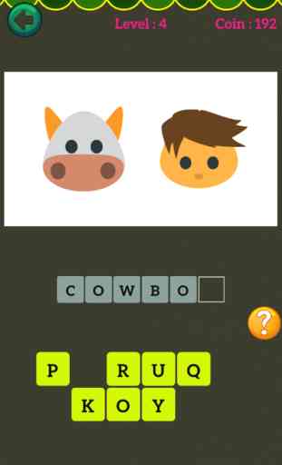 Emoji Guess Quiz: 4 Pics 1 word emoji trivia games 2
