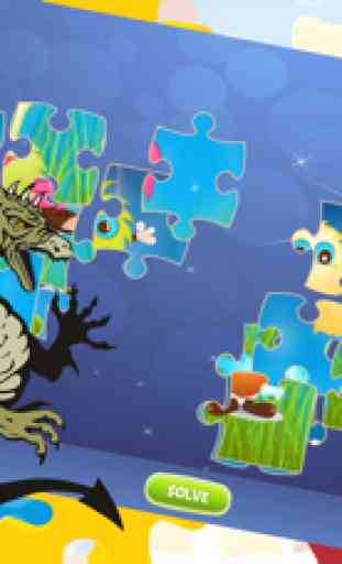 Fantastic Monster And Beasts Cartoon Jigsaw Puzzle 1