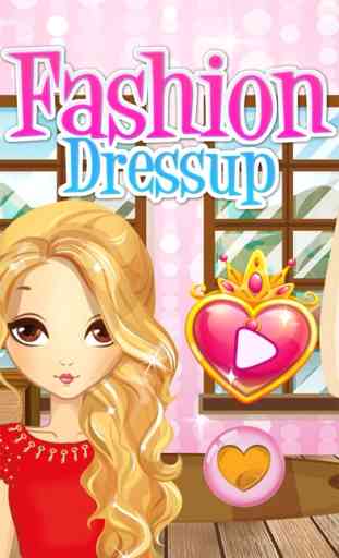 Fashion Fever Top Model Dress Up Styling Makeover 1