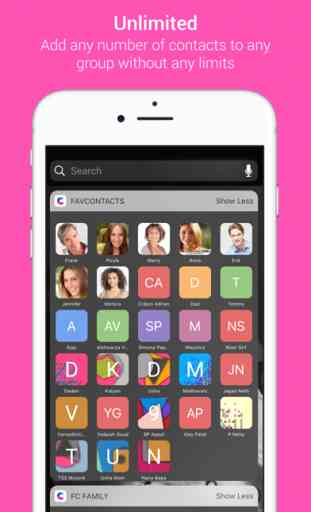 Favourite Contacts Launcher App Lite 3