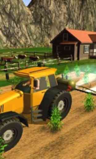 Heavy Tractor Farmer Sim 2017 : Farming Adventure 2