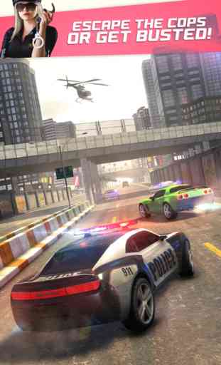 Highway Getaway: Police Chase - Car Racing Game 1