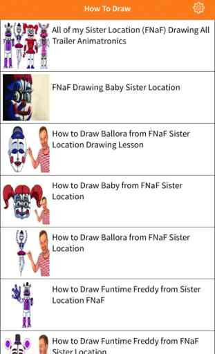 How To Draw Pictures for FNAF's Sister Location 3