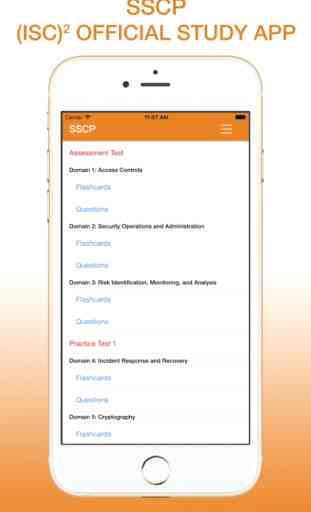 (ISC)² SSCP OFFICIAL STUDY APP 1