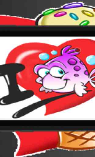 love go love - cartoons coloring book free game for kids 3