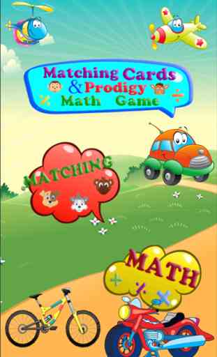 Matching cards & Prodigy Math Game 1
