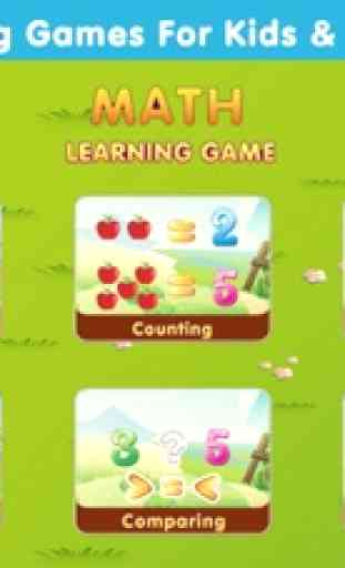 Math Learning Games For Kids Toddlers 2 to 3 Years 1