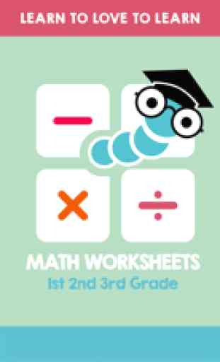 Math Worksheets 1st 2nd 3rd Grade: Dyscalculia proof 1