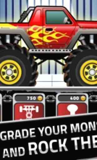 Monster Truck: Climb Racing - Crazy Road Challenge 4
