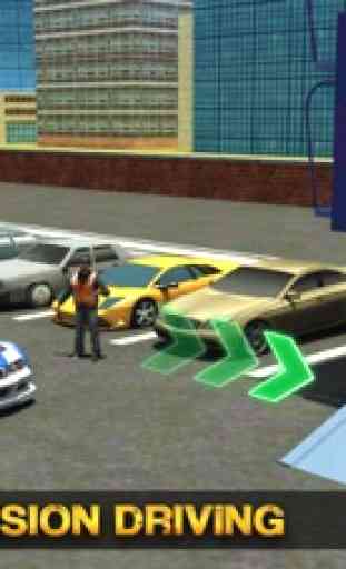 Multi Level Car Parking Crane Driving Simulator 3D 2