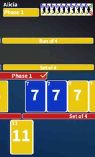 Phase Rummy card game 1
