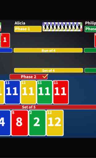 Phase Rummy card game 4