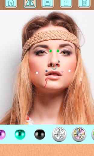 Piercing Photo Editor - Stickers and Beauty Salon 4
