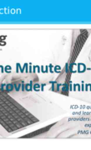 PMG One Minute ICD-10 Provider Training 1