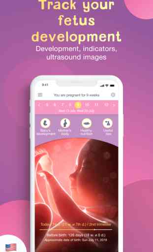 Pregnancy Tracker and Baby app 1