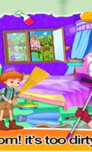 Princess Room Cleaning Games for Girls 3