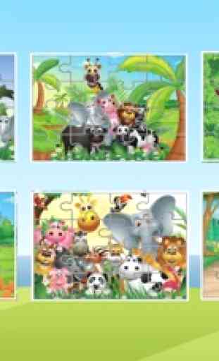 puzzle animals jigsaw 2nd grade educational games 1