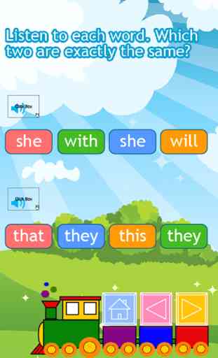 Reading Sight Word List Games 4