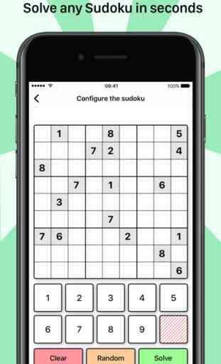 Solve your Sudoku 1