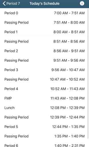 The DHS Bell Schedule App 2