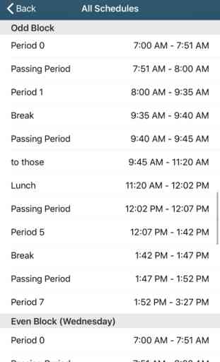 The DHS Bell Schedule App 4