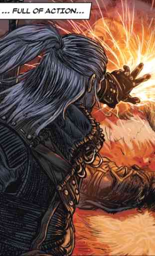 The Witcher 2 Interactive Comic Book 4