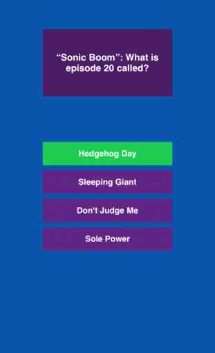 Trivia for Sonic The Hedgehog - Free Fun Quiz 3