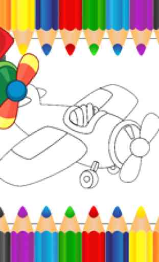 Truck Paint Coloring Book - Toddler Games for Free 3