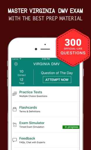 Virginia DMV Practice Exam Prep 2017 – Flashcards 1