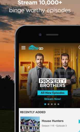 Watch Top Home Shows - HGTV GO 1