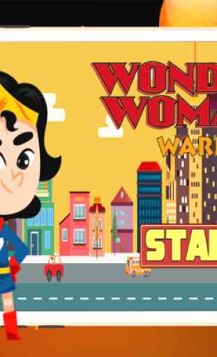Wonder Woman Warrior Game girl runner fun fighting 3