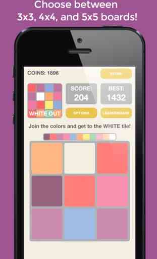 2048: White Out - The Best Color, Tile, And Merge Puzzle For All Ages! 3