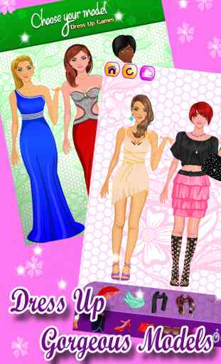 A Beauty Girl Fashion Dress Up Game FREE  - Fun Princess Model Makeover Salon Game for Girls and Kids 1