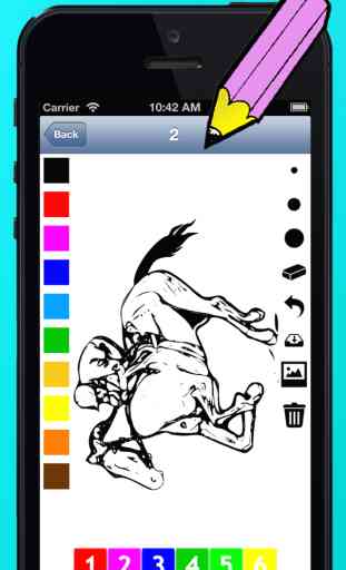A Coloring Book of Horses for Children: Learn to draw and color pony, horse riding, equestrian and more 4