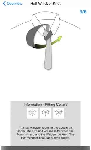 vTie Premium - tie a tie guide with style for occasions like a business meeting, interview, wedding, party 3
