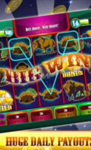 777 Bison Cash Casino - Diamond Sin Tycoon Slot Machine 3