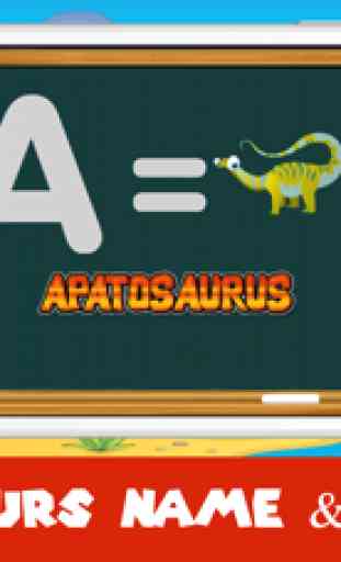 ABC Alphabet Dinosaurs Name - Kids Education Games 3