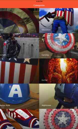 ACADEMY:For Captain America COMICS 4