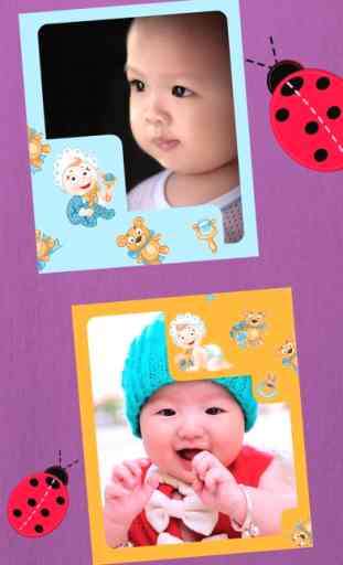 Baby photo frames for kids – Photo Collage 2